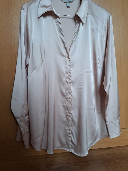 Сатенена риза H&M- XL