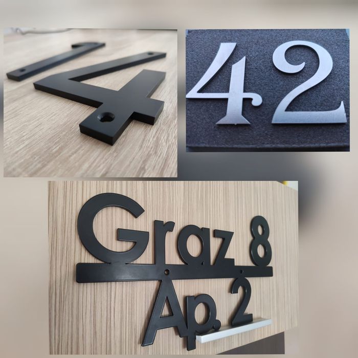 Numar casa personalizat / Numere de strada