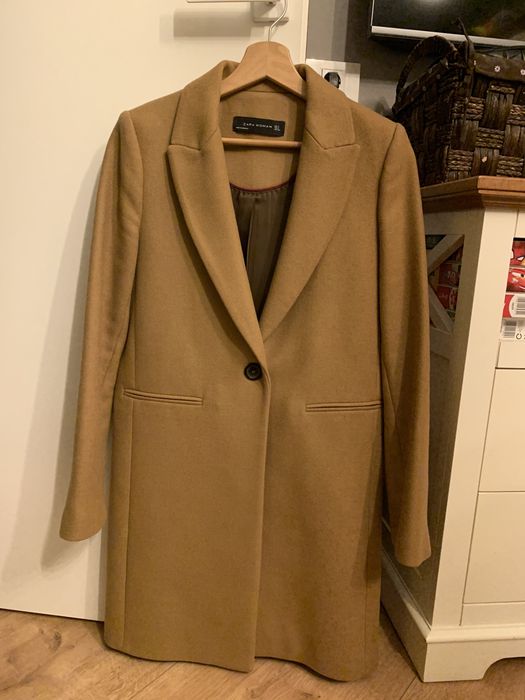 Palton Zara S bej