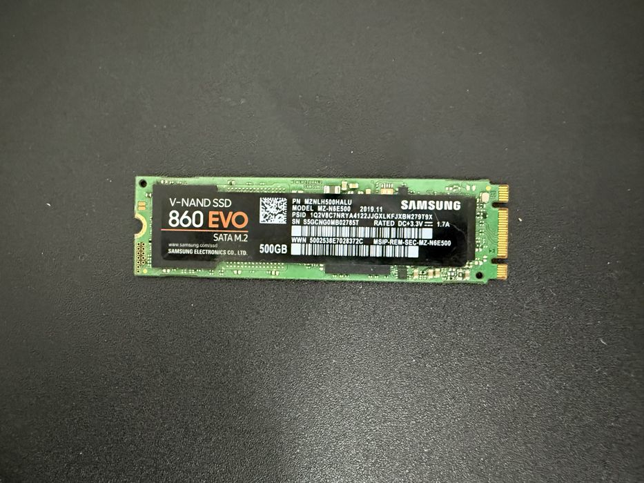Ssd Samsung 860 evo 500gb