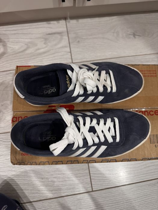 Кеды adidas синие