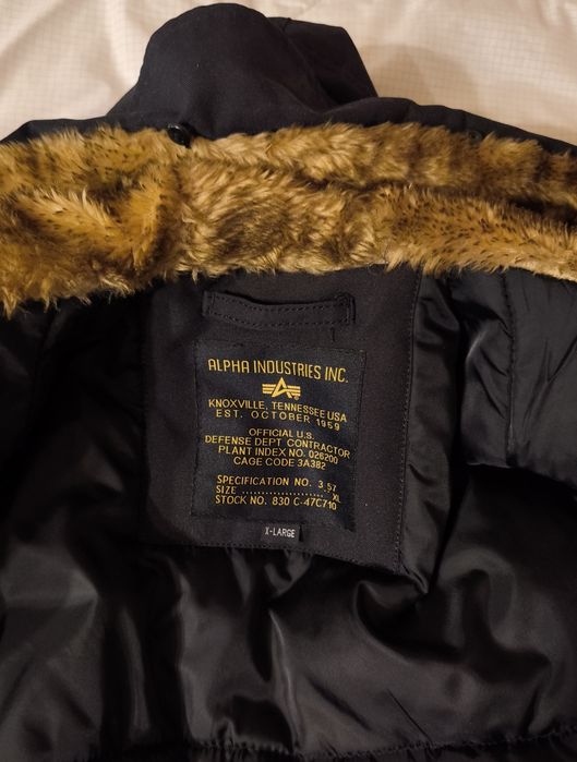 Alpha Industries N-3B мъжка зимна парка