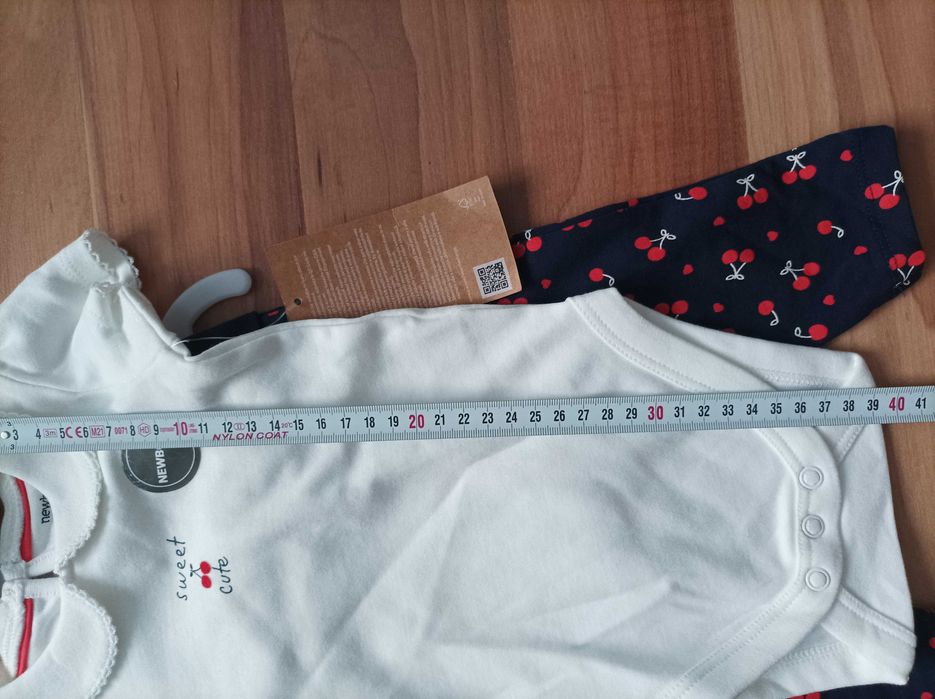 комплект от 3ч- био памук- 68-74см