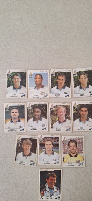 Vand cartonase cu fotbalisti Panini CM ITALIA 1990/EURO 1992