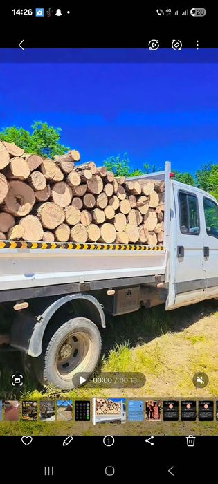 Vând lemn foc esențe tari transport gratuit