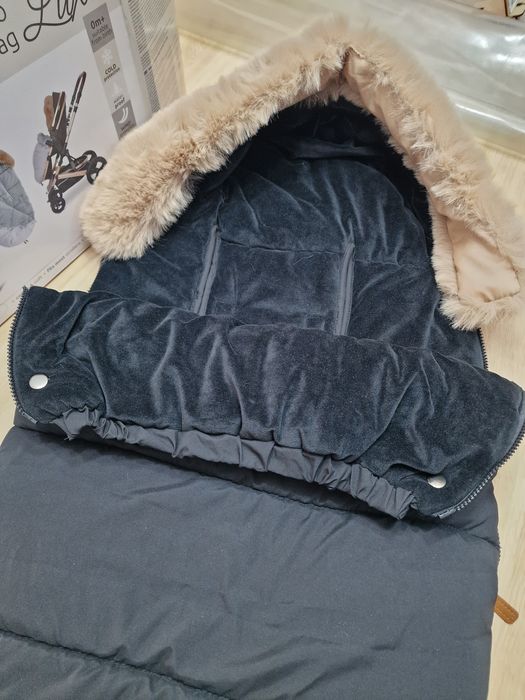 Термочувалче за количка Lorelli - Luxe, Black
Термочувалче за количка