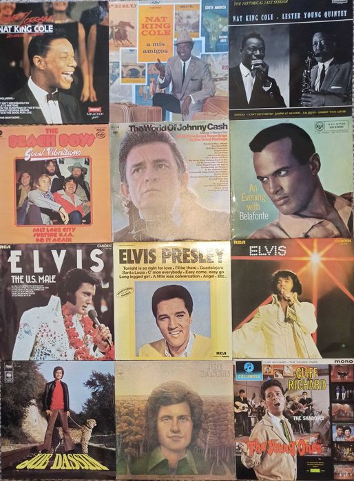 Gabi Luncă, Romica Puceanu, jazz rock country soundtrack discuri vinil