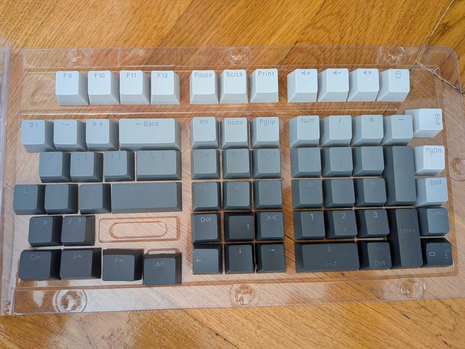 Taste (keycaps) tastatura mecanica Cherry MX - south facing LEDs - LED-uri spre sud