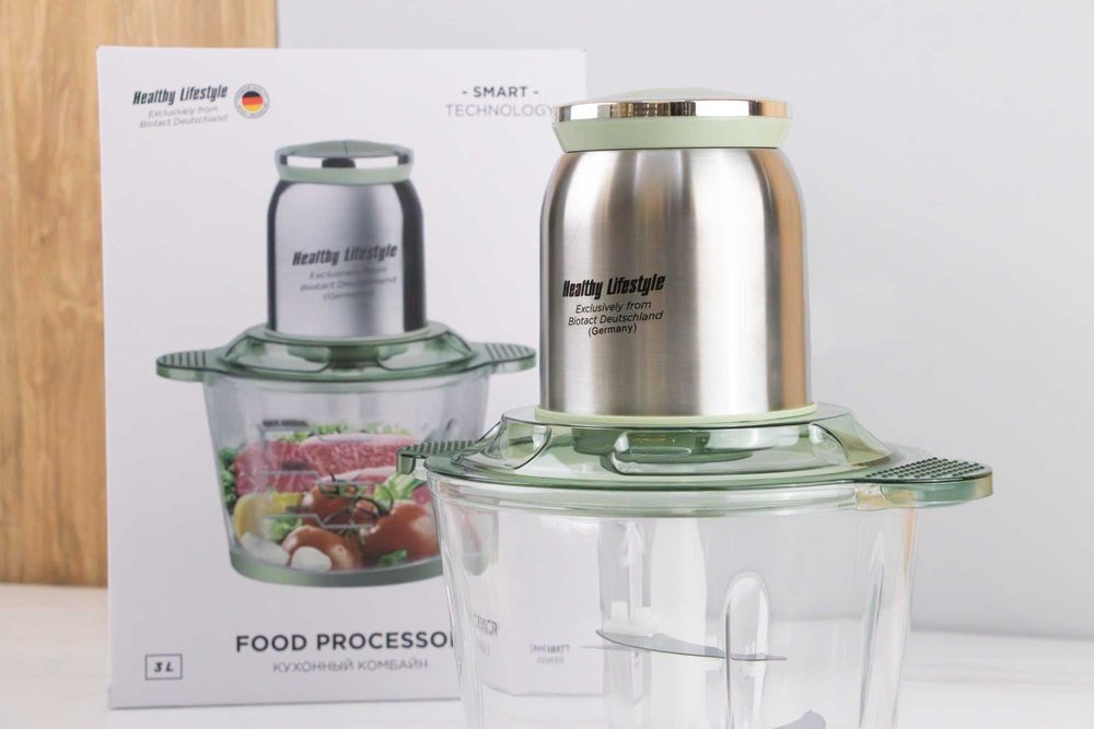 Кухонный комбайн Biotact Healthy Lifestyle, 3 л (Чоппер)