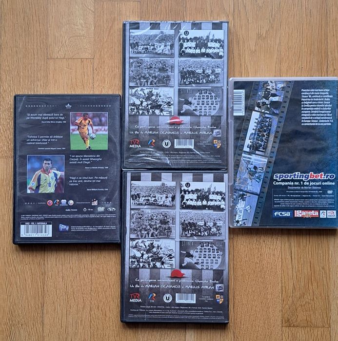 Set Dvd-uri pasionati de Fotbal