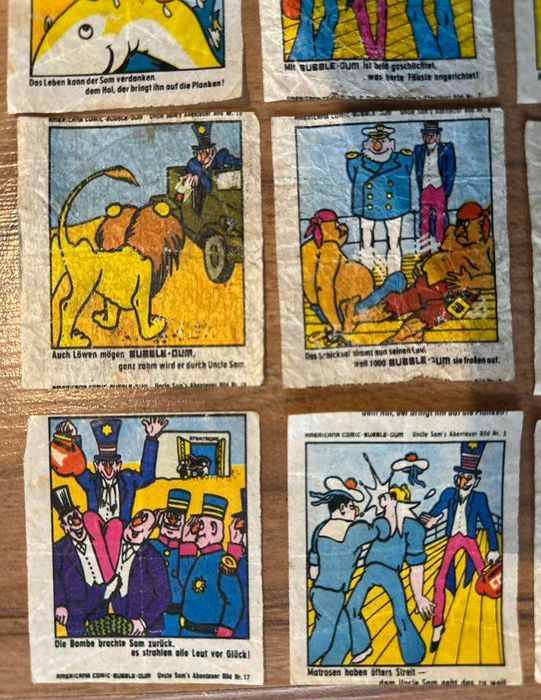 Картинки от дъвки Uncle Sam Americanа Comic Комикс