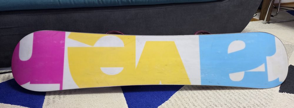 Placa snowboard Raven 141 cm  + legaturi Head NX FAY II S/M