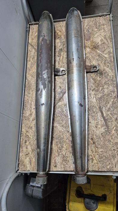 Глушители на мотоцикл ИЖ,  "Огурец ".