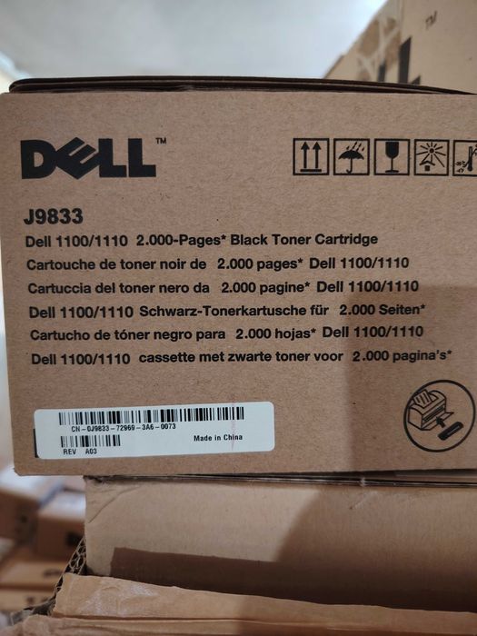 DELL toner  касети различни видове