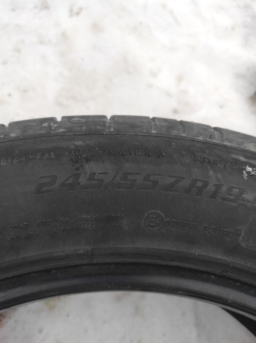 Летняя резина размер 19