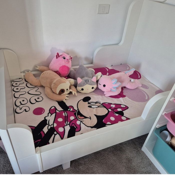 Pat busunge + saltea ikea 80x200