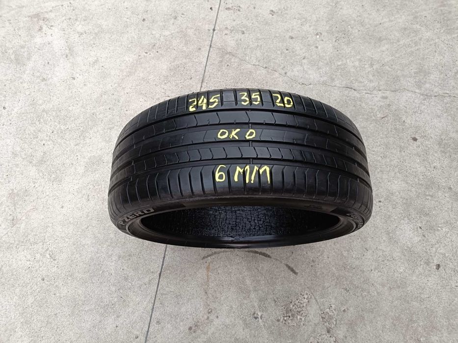 O anvelopa de vara 245 35 20 pirelli p zero pz4 profil 6 mm seal inside