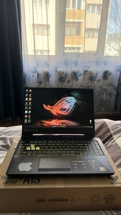 Vand laptop Asus TUF A15 gaming ful rgb !