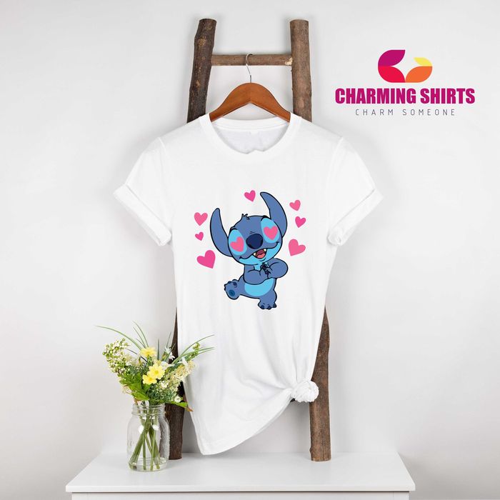 Забавни тениски със Stitch за малки и големи