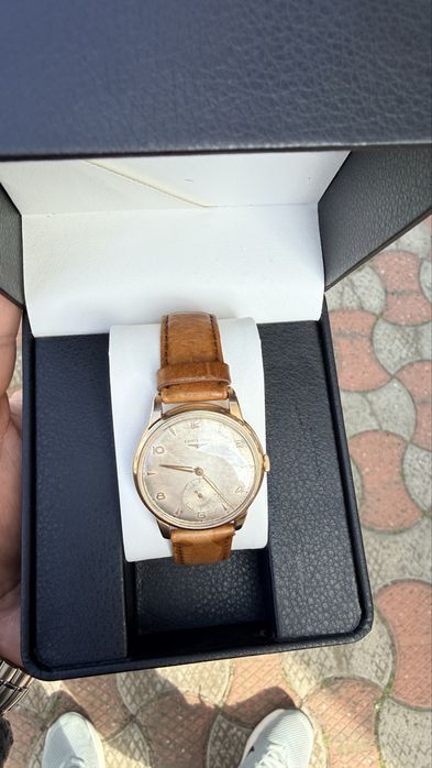 Longines vintege aur 18k impecabil