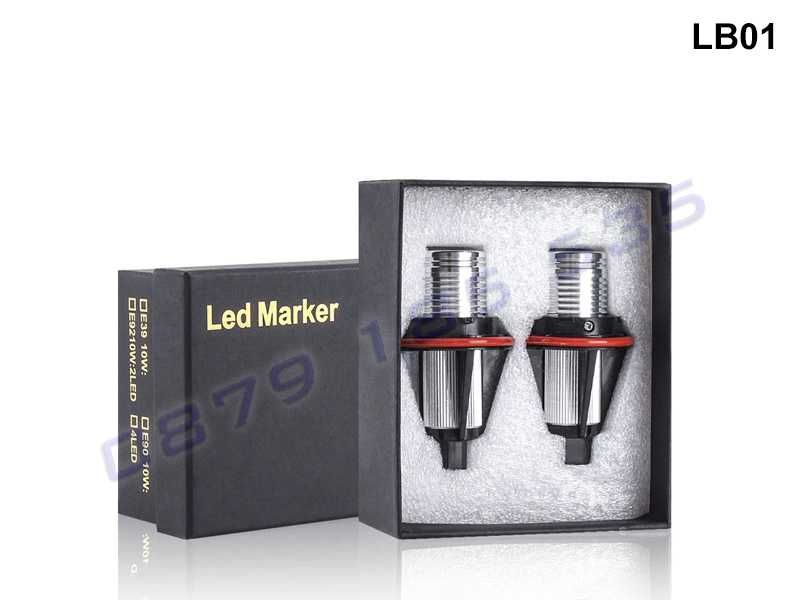 LED диодни крушки ангелски очи BMW E39 E53 E60 X3 X5 фарове бмв е60 х3