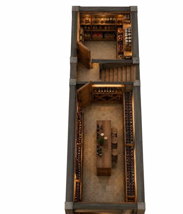 Vilă individuală 320 mp cu mansardă fitness & gaming, demisol pentru cramă și cămară, teren 620 mp – la 7–9 km de Cluj-Napoca