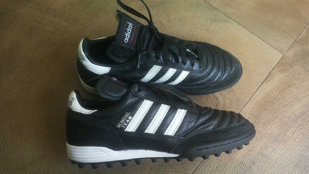 Adidas MUNDIAL Leather Shoes Размер EUR 39 1/3 обувки естествена кожа 419-14-S