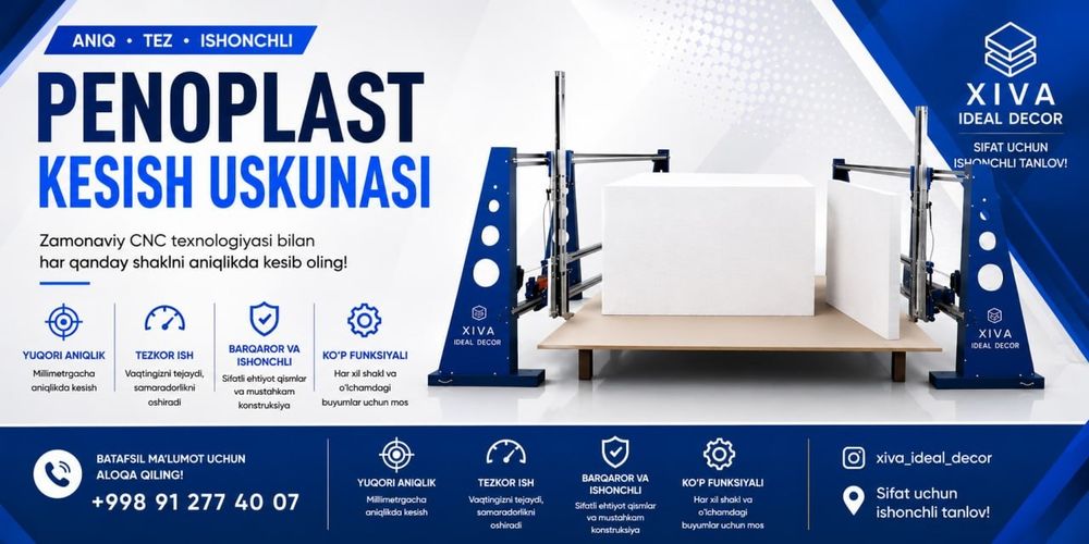 Penoplast kesish