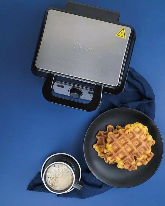 Вафельница для бельгийских вафель Kitfort КТ-1620