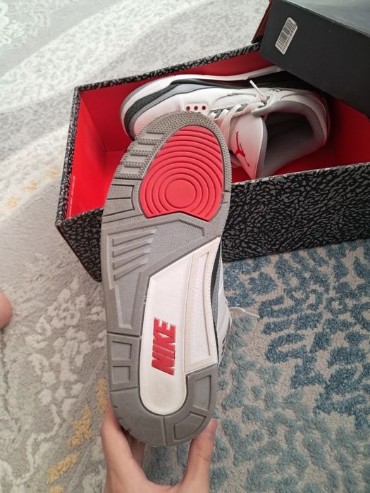 Джордан 3 tinker Hatfield (немного б/у)