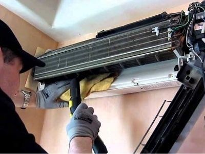 Чистка ревизия  кондиционеров