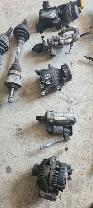 Alternator,Electromotor,compresor clima,racitor ulei,fiat punto 1,3 D