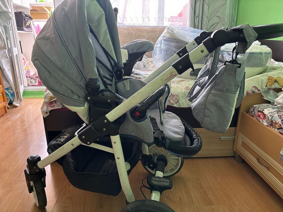 Количка 3 в 1 Адбор Немо синя