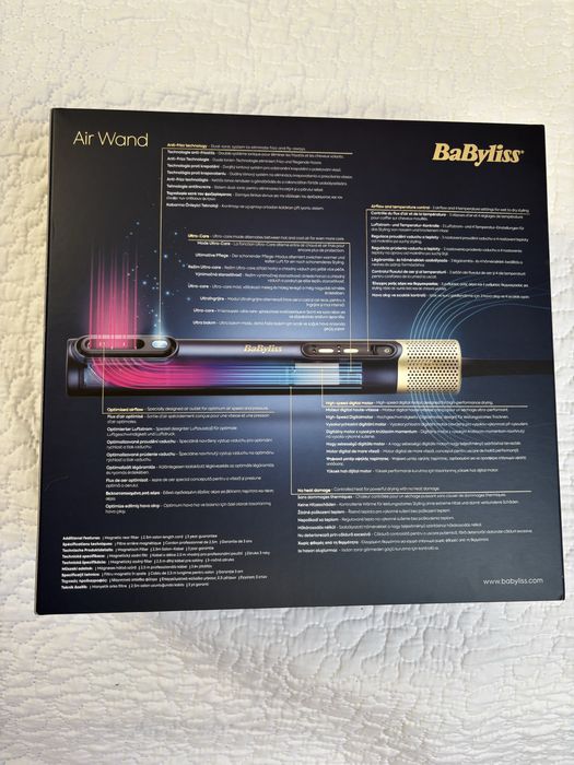 Uscator phoen de par si hairstyling BaByliss Air Wand AS6550E airstyler