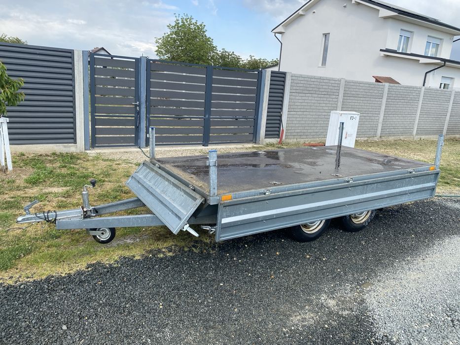 Remorca Faro Magicus 300x150x30cm 750kg 2 axe cat B