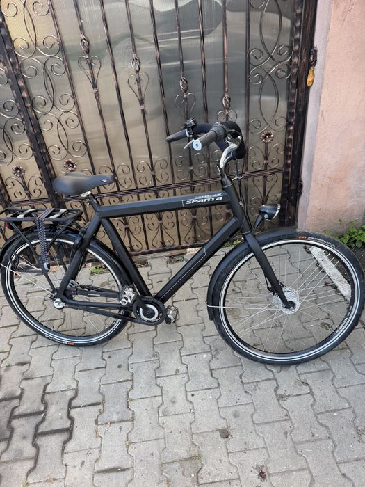 Vand Bicicleta Sparta Leopard 28” Olanda – Shimano Nexus, Dinam în Butuc, Lumini, Portbagaj