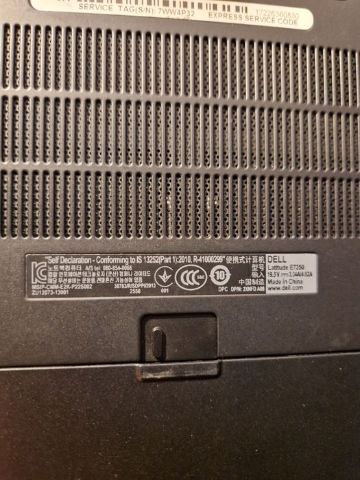 Vand laptop DELL Latitude 7250  I7 gen 5, 8gb, ssd 128gb