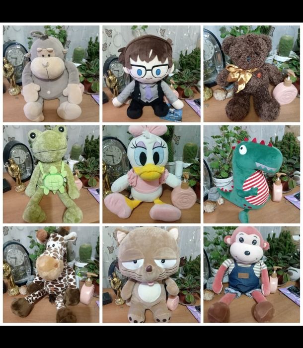 Продам мягкие игрушки.