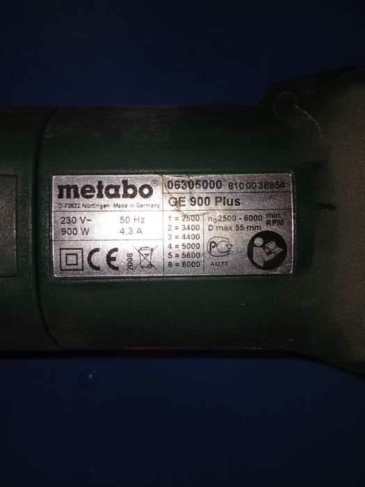 Metabo ge 900 plus
