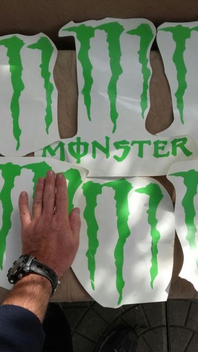 Vand stikere Dacia, Aprilia - Monster