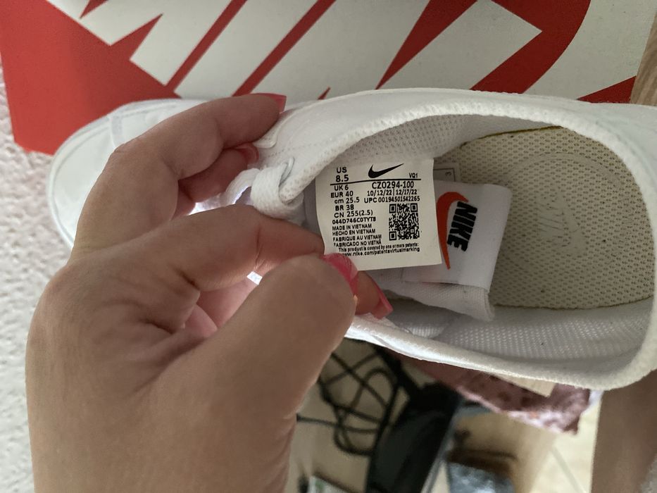 Кецове Nike Court Legacy Canvas, 40 номер