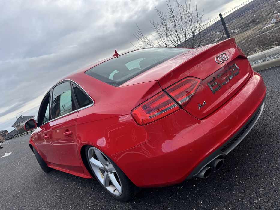 Bara spate audi a4 b8 s line sedan berlina