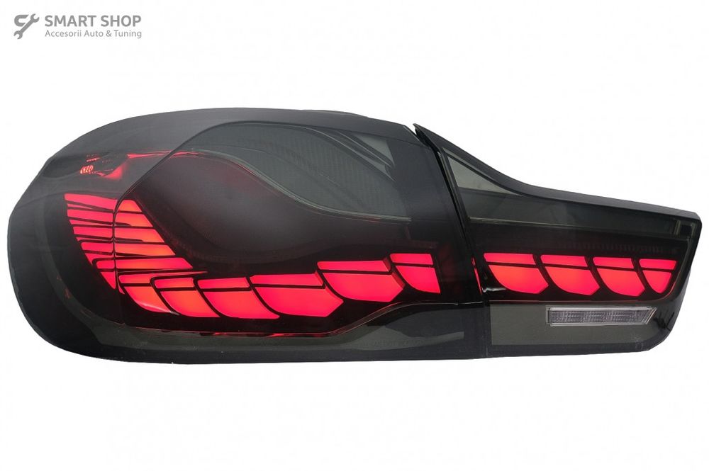 Stopuri OLED BMW Seria 4 F32 F33 F36 M4 F82 F83 (2013-03.2019) Rosu Fu