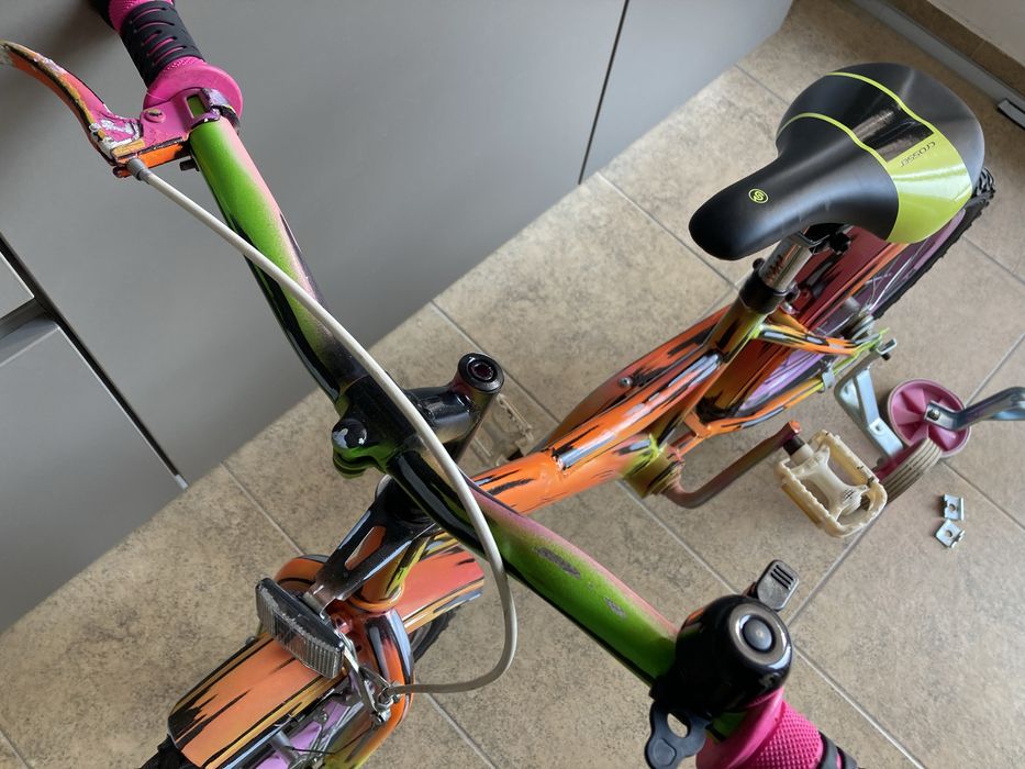 16” инча Колело за калпазанки 4-6г. Детски велосипед 16 цола.