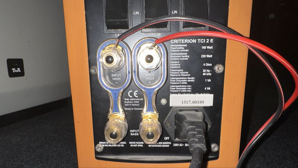 Продаю напольную акустику Criterion TCI 2 E