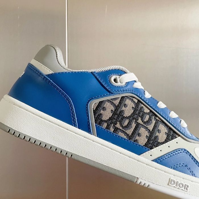 CD B23 Mid Top Oblique Blue/White