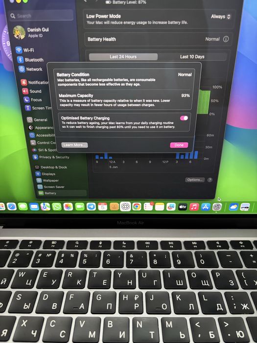 Macbook air M1 2020 ( макбук M1 )