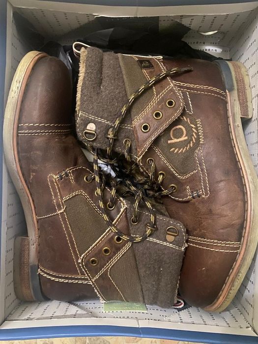 Кожаные ботинки. BUGATTI