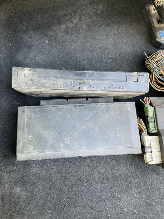 Блок управления кондерной печки бмв е34 е32