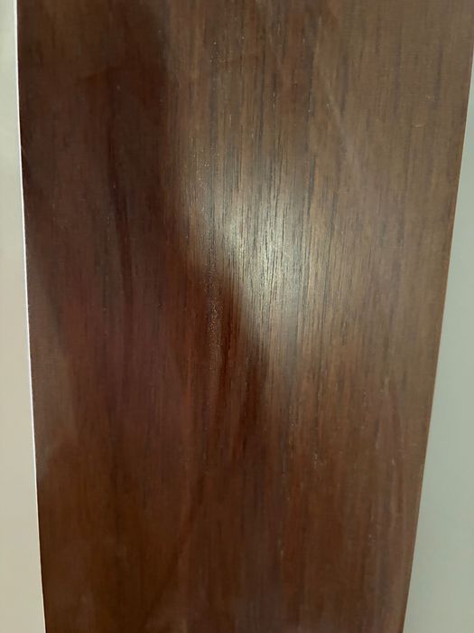 Usa MDF Furniruit Nuc Cu Sticla Securizata Balamale Ascunse